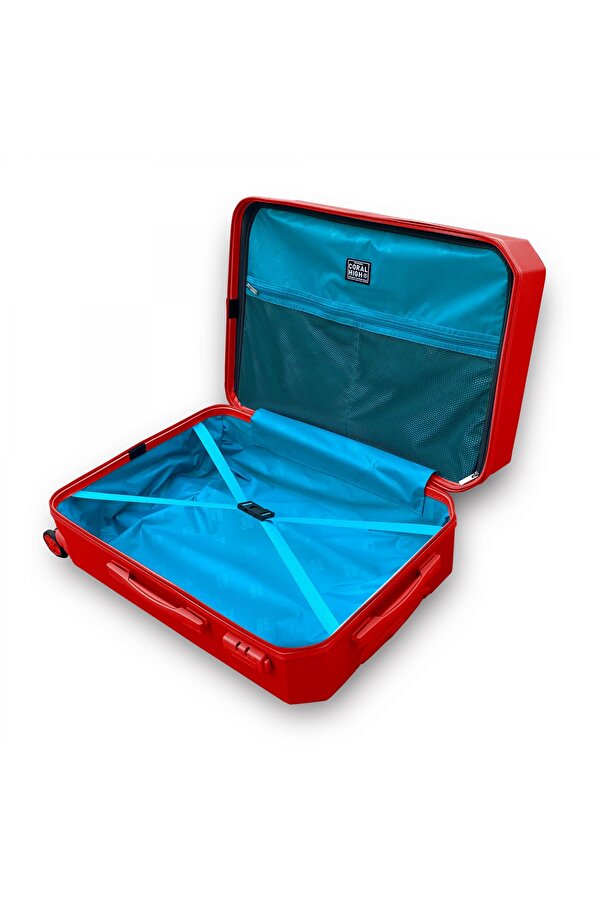 Diamond ABS Kırmızı Küçük Boy Valiz 16621