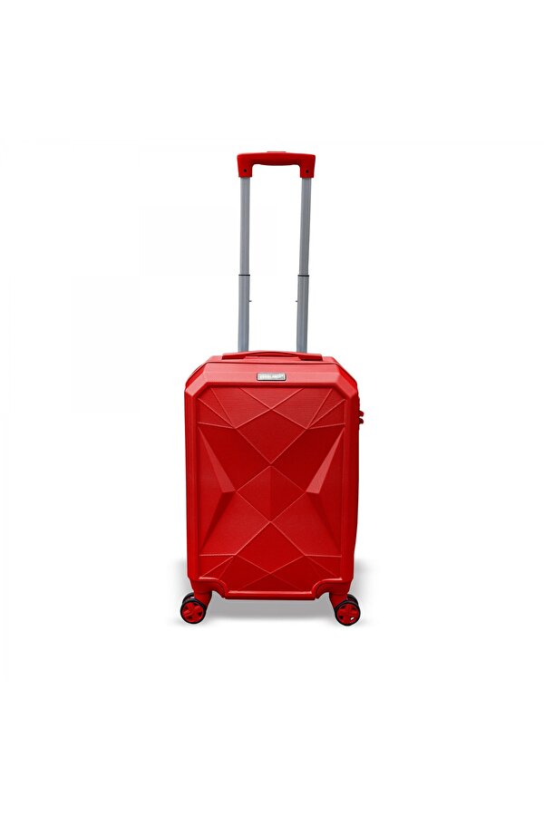 Diamond ABS Kırmızı Küçük Boy Valiz 16621