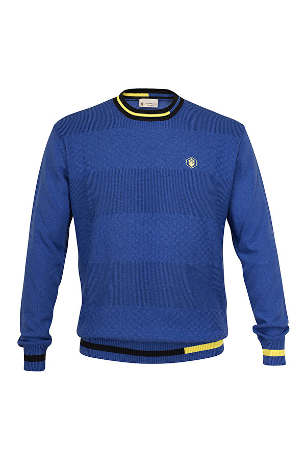 CM96341-023 E23 AIRFORCE BLUE Man Sweater