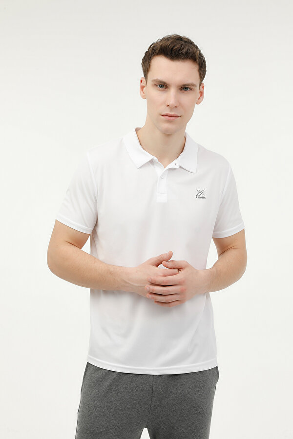 Kinetix M-Sn328 Pes T-Shirt 3Fx Белый Мужчина Рубашка-Поло