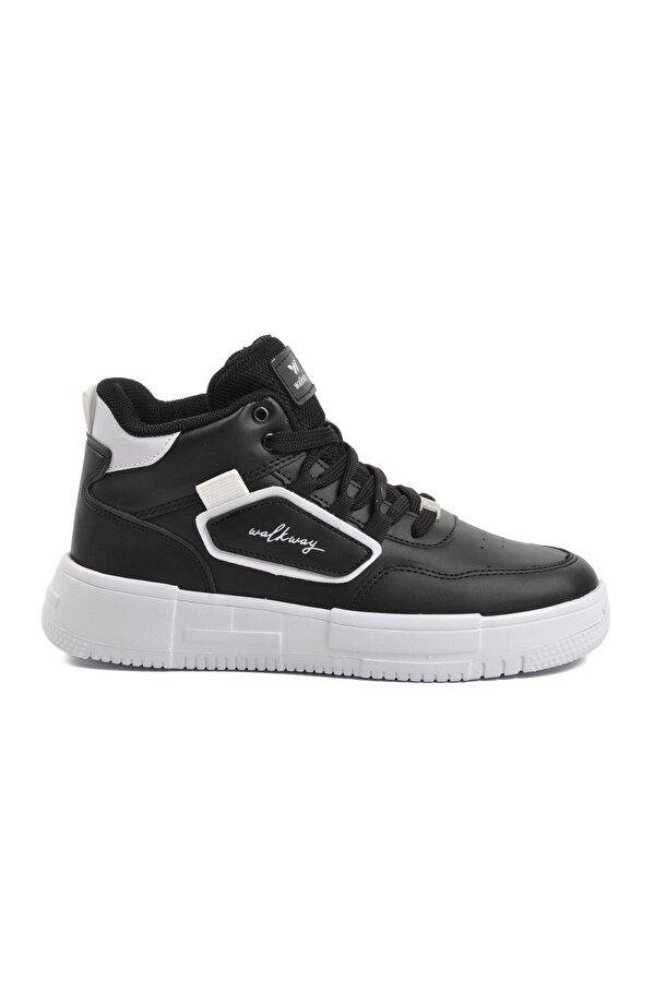 Nefertiti Siyah-Beyaz Unisex Hi Sneaker