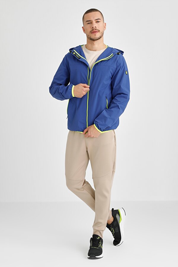 CMB3223-001422 E23 AIRFORCE BLUE Man Raincoat