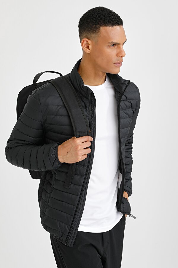 LIGHT PADDED JACKET BLACK Man Jacket