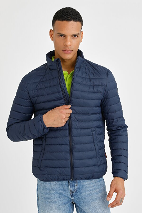 LIGHT PADDED JACKET NAVY BLUE Man Jacket