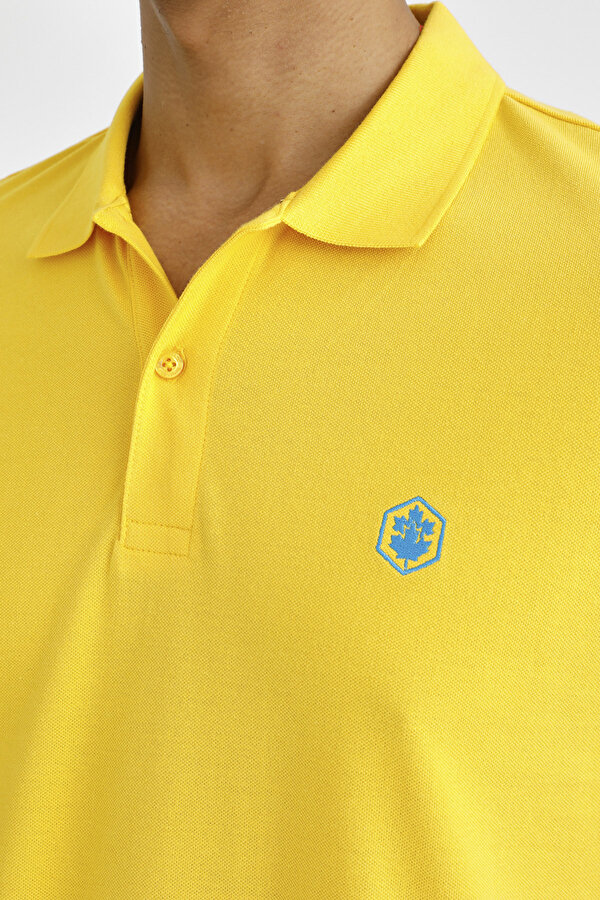 POLO CLASSIC D YELLOW Man Short Sleeve T-Shirt