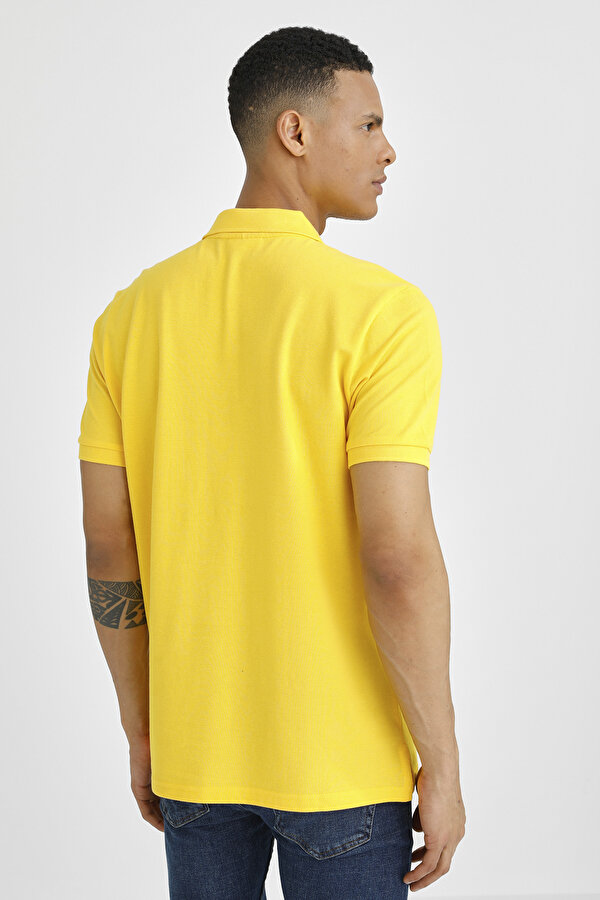 POLO CLASSIC D YELLOW Man Short Sleeve T-Shirt