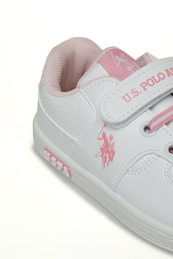 U.s. Polo Assn. Cameron 3Fx Белый Дошкольник, Девоч. Повседневные Кроссовки