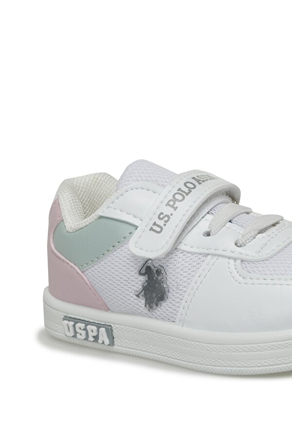 U.s. Polo Assn. Carren 3Fx Белый Младенец, Девоч. Повседневные Кроссовки