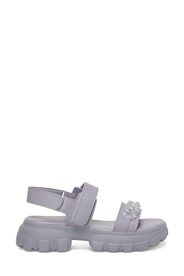 CS23052 3FX Lila Kadın Spor Sandalet