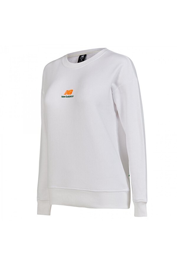 Wnh1308 Woman Lifestyle Sweat Beyaz Kadın Sweatshirt
