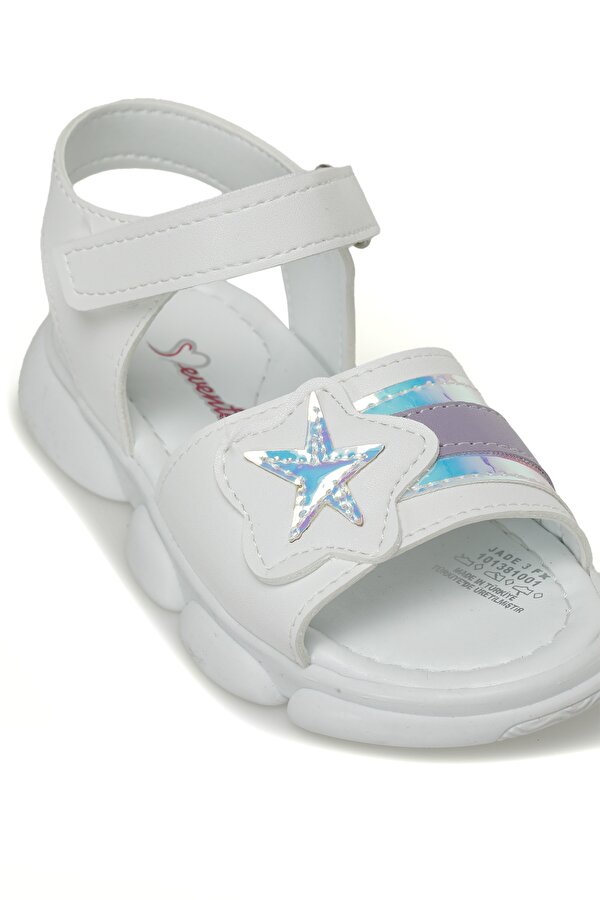 Seventeen Jade 3Fx Белый Дошкольник, Девоч. Сандалии