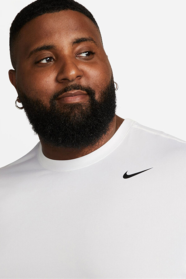 M NK DF TEE RLGD RESET Beyaz Erkek Kısa Kol T-Shirt