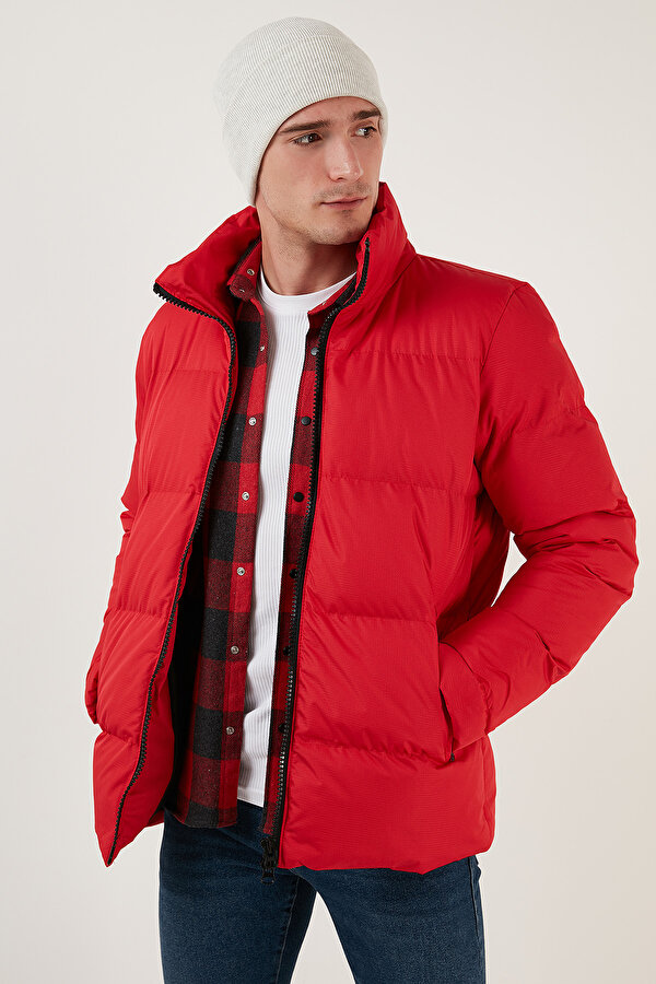 Erkek Mont 649004 KIRMIZI