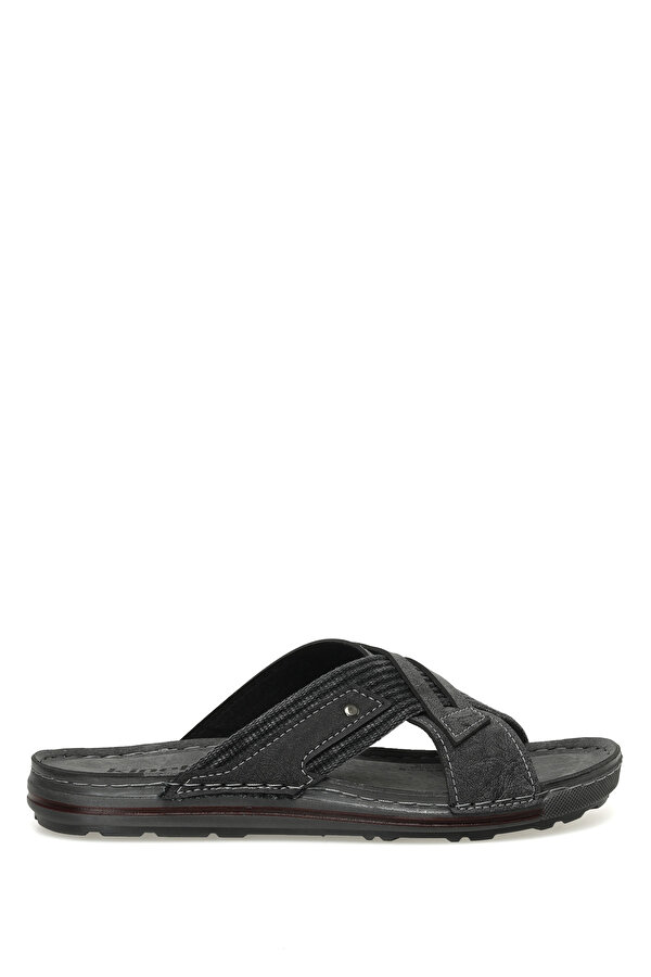 SADIO 3FX Siyah Erkek Terlik