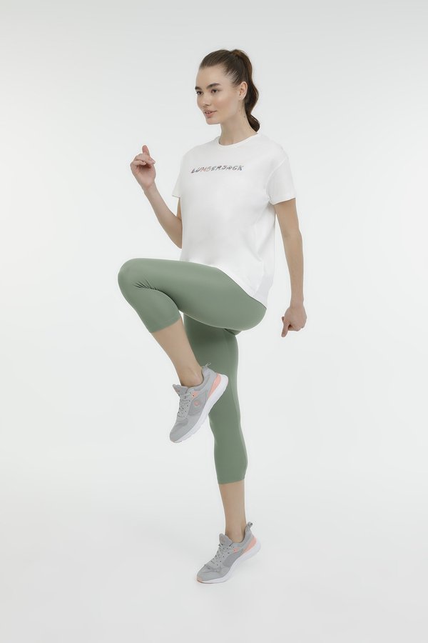 W-1254 PELL LEGGINGS 3FX D GREEN Woman Leggings