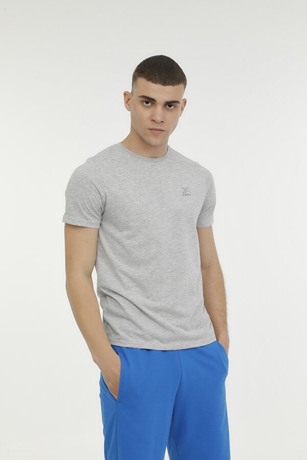 Kinetix M-Sn220 Bsc C T-Shirt 3Fx Серый 014 Мужчина Футболка