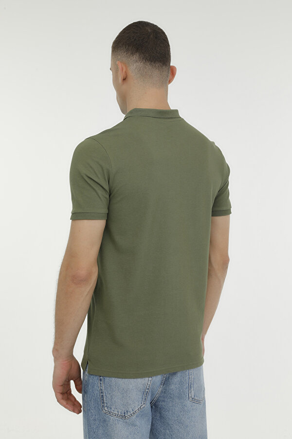 Kinetix M-Sn328 C T-Shirt 3Fx Хаки Мужчина Рубашка-Поло