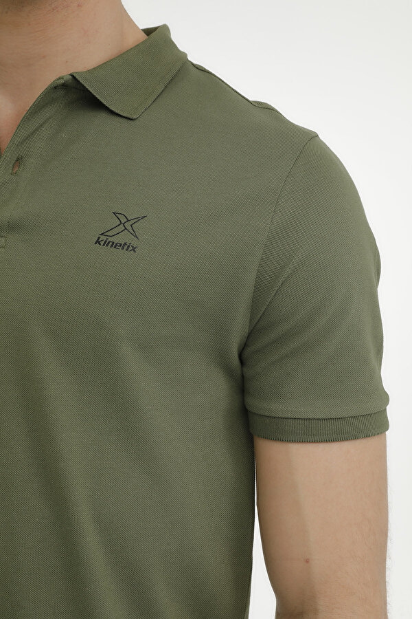 Kinetix M-Sn328 C T-Shirt 3Fx Хаки Мужчина Рубашка-Поло