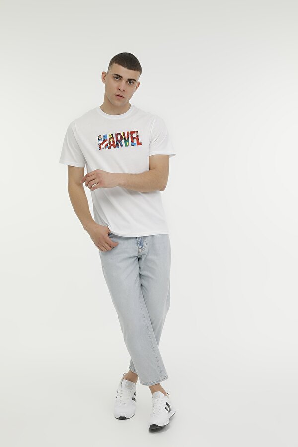 Lumberjack Ml Marvel 11Lsn18 3Fx Белый Мужчина Футболка