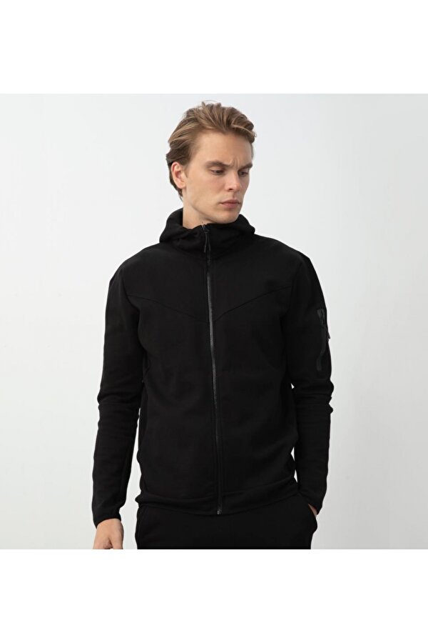 Njord Kapüşonlu Sweatshirt Siyah