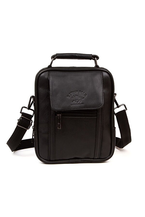 Erkek Hakiki Deri Çelik Kasalı Telefon Bölmeli El Ve Omuz Çantası