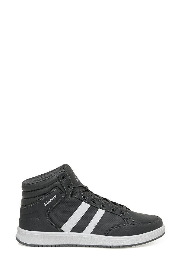 KORT PU HI 3PR Gri Erkek High Sneaker