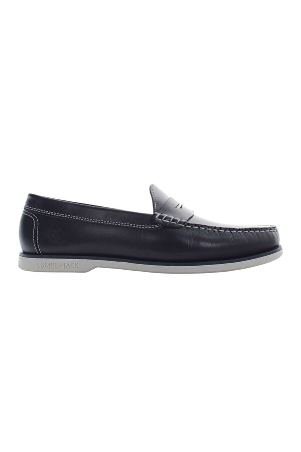 MOCASSIN LOAFER NAVY BLUE Man Slip On