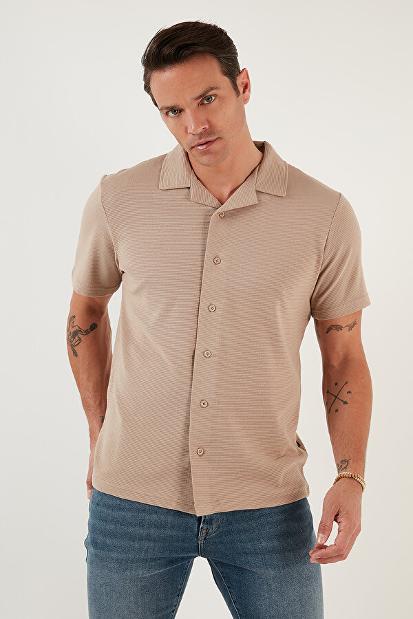 Erkek Gömlek 5902640 VİZON