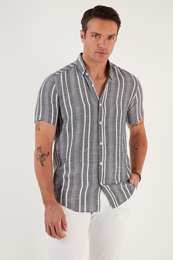 Erkek Gömlek CF23S116097 SİYAH