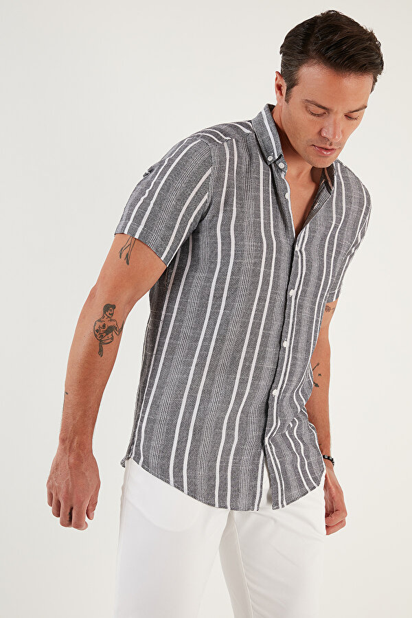 Erkek Gömlek CF23S116097 SİYAH