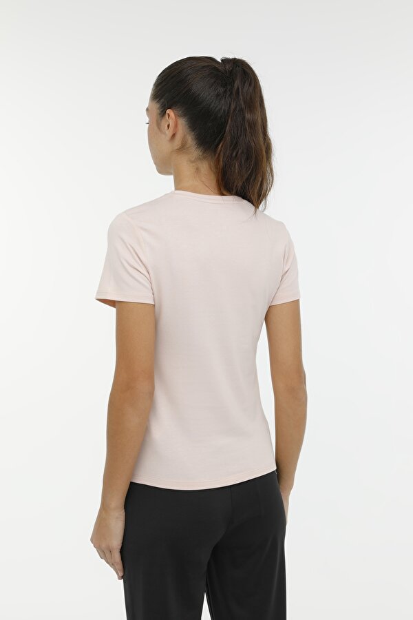 Lumberjack W-Ct131 Basic Modal C Nec Розовый 008 Женщина Футболка