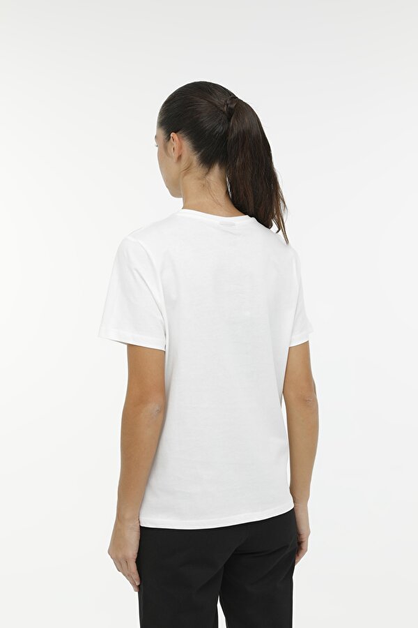 WL LUCY 11CT1019 3FX WHITE Woman Sleeve T-Sh