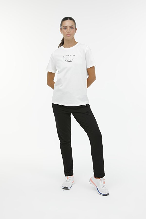 WL LUCY 11CT1019 3FX WHITE Woman Sleeve T-Sh