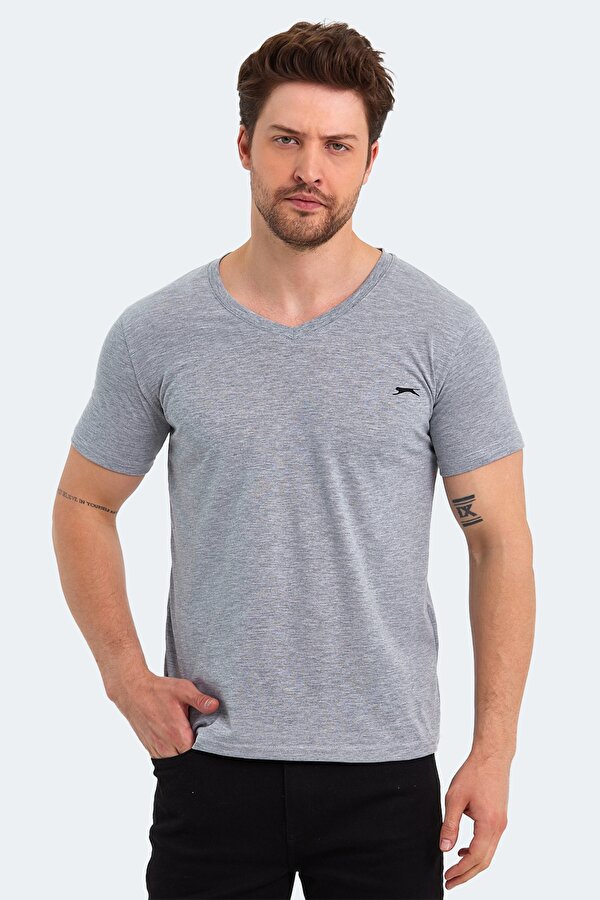 SARGON KTN Erkek T-Shirt Gri
