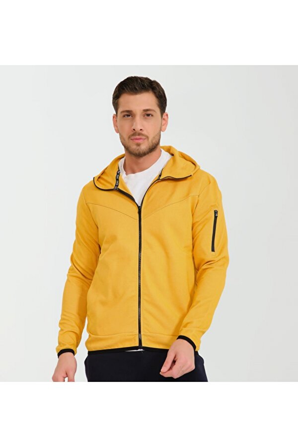 Njord Kapüşonlu Sweatshirt Hardal
