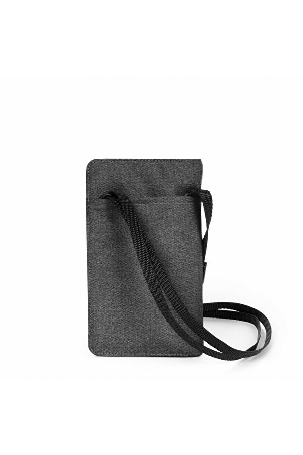 Daller Pouch Siyah Denim Askılı Mini Çanta