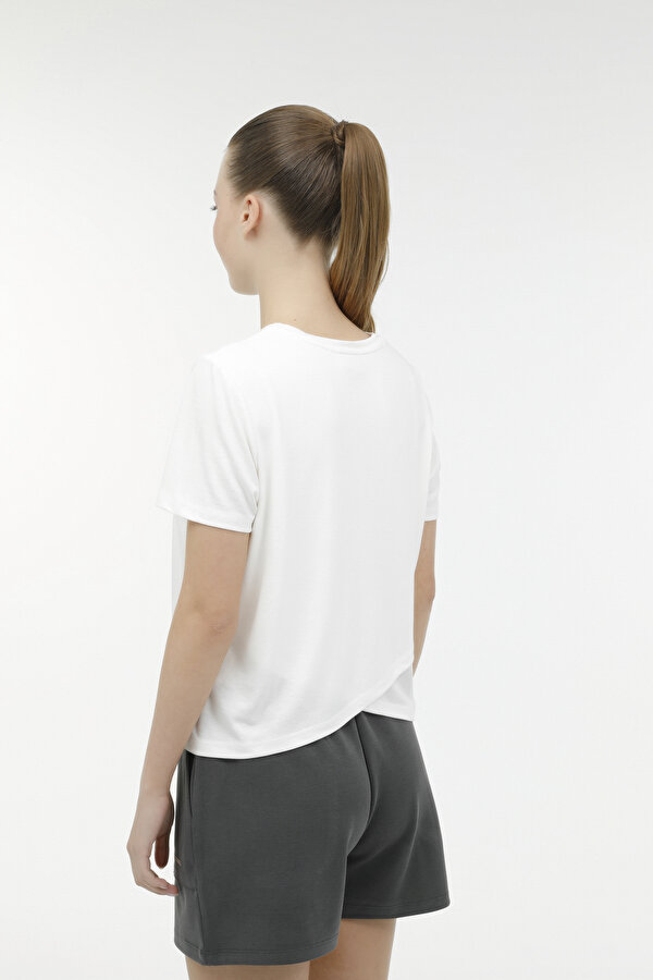 Lumberjack Wl Cali 11Ck918 3Fx Экрю Женщина Футболка