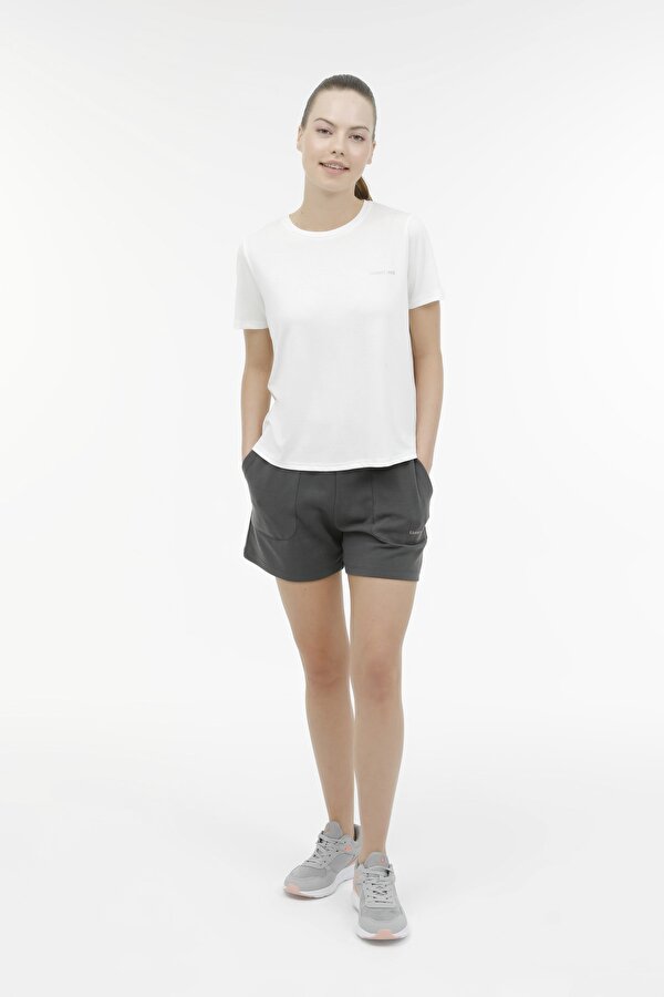 Lumberjack Wl Cali 11Ck918 3Fx Экрю Женщина Футболка