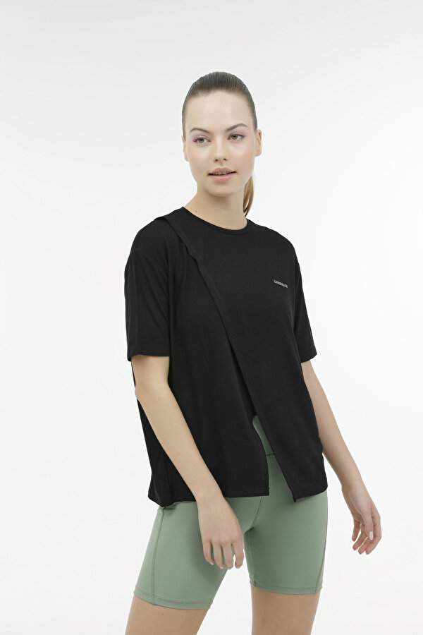 Lumberjack Wl Cindy 11Ck700 3Fx Черный Женщина Футболка