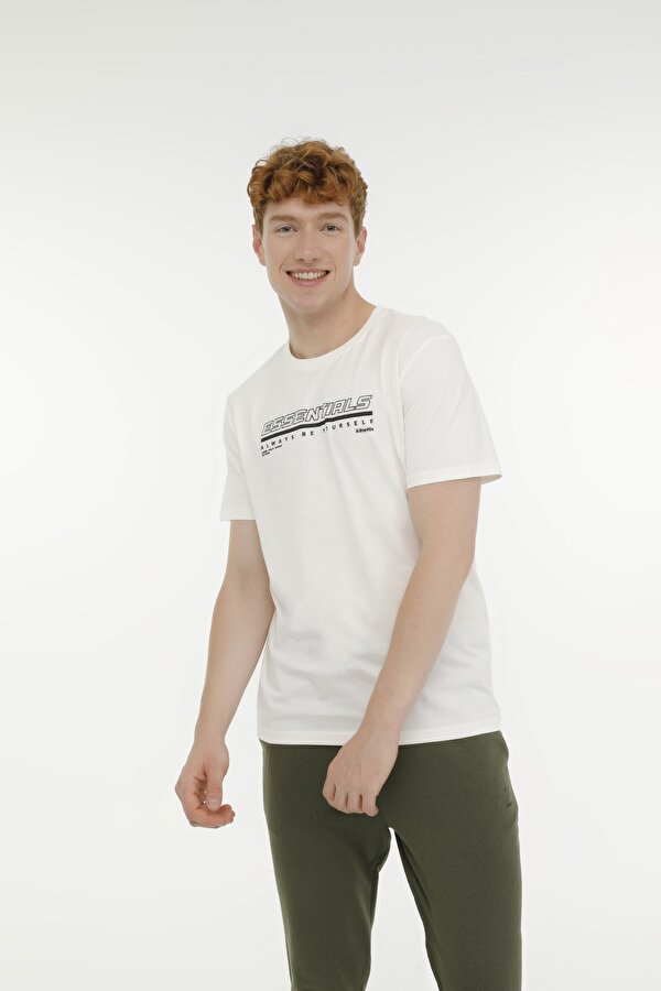 Kinetix Me Bruno-B 11Sn547 3Fx Экрю Мужчина Футболка