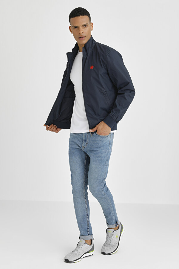 BASIC BOMBER JKT NAVY BLUE Man Jacket