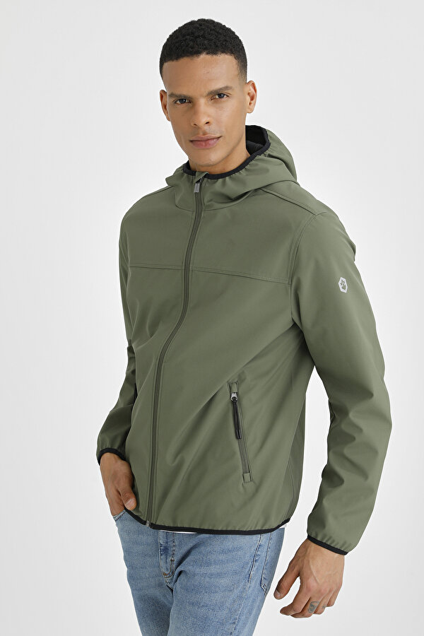 3M LIGHT SOFTSHELL JKT ARMY GREEN Man Jacket