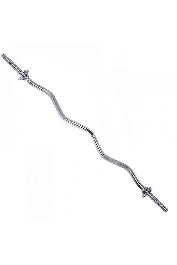 120 cm Z İçi Dolu Krom Uzun Bar (Ağırlık - Halter - Dambıl Barı)