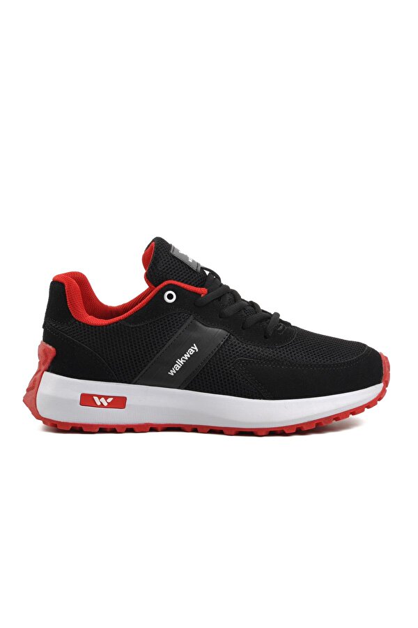Manila Siyah-Beyaz-Kırmızı Kadın Sneaker