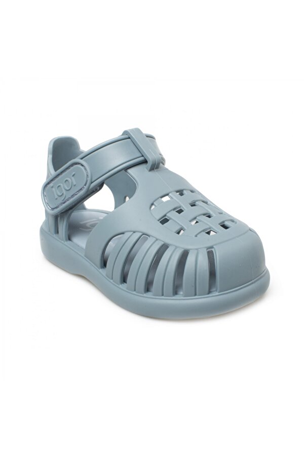 10271 K Tobby Solid Mavi Kız Çocuk Sandalet