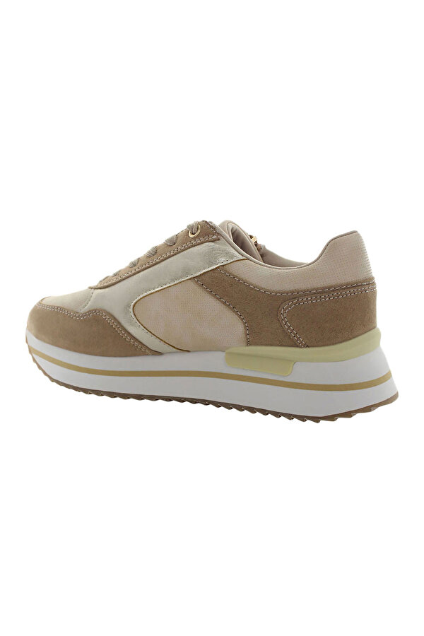 SNEAKER WITH ZIP BEIGE Woman Sneaker
