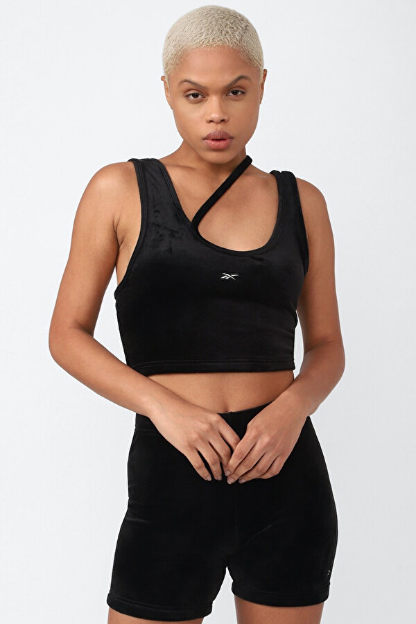 CL WDE PLUSH TANK Siyah Kadın Atlet