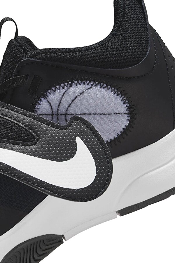 TEAM HUSTLE D 11 (GS) Siyah Unisex Basketbol Ayakkabısı