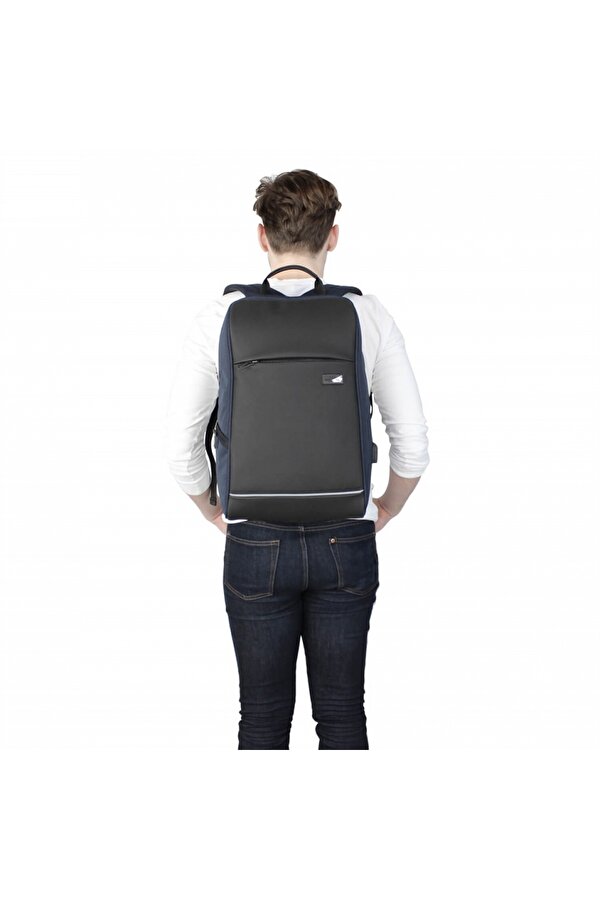 Smart Bag Usb Şarj Girişli Akıllı Sırt Çantası 1203 Lacivert