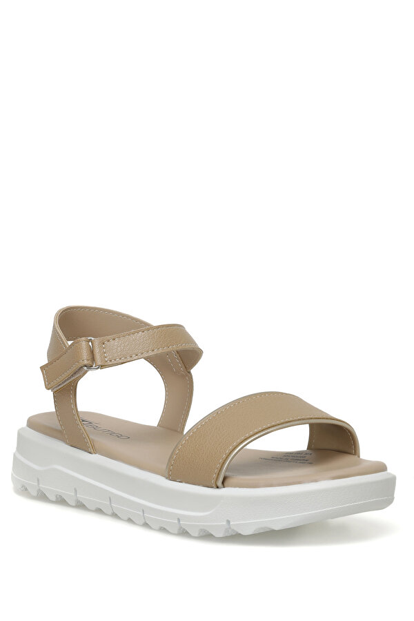 23S-056 3FX Taba Kadın Düz Sandalet